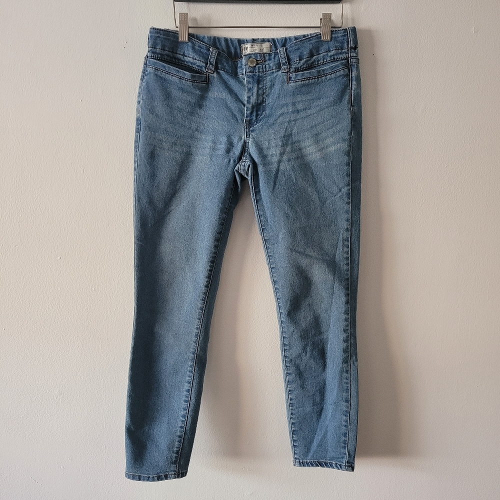 Free People Skinny Light Wash Denim Jeans Size 27